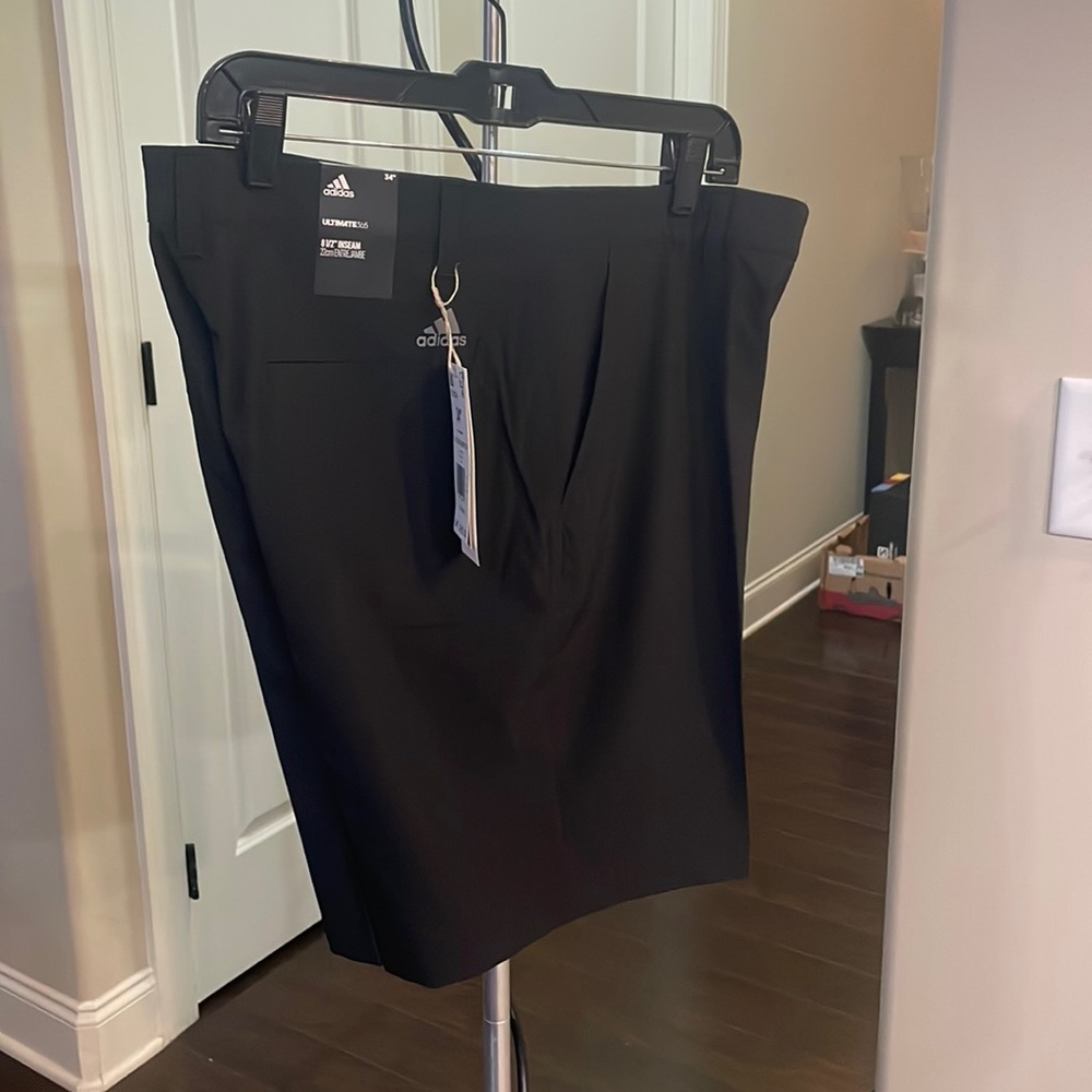 Adidas (black) Ultimate 365 shorts / 8.5 inch inseam